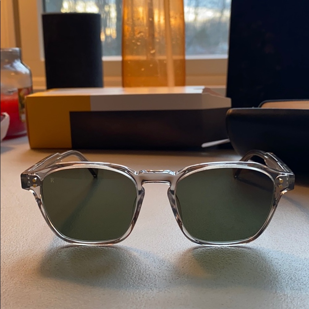 Raen Aren in Fog Crystal Sunglasses